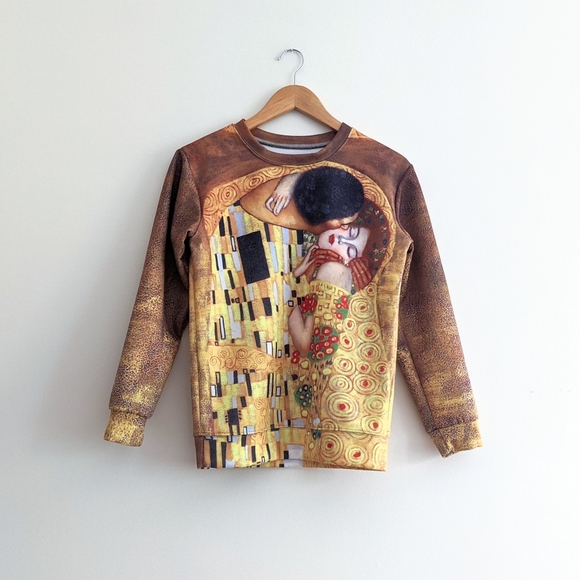 Tops - Gustav Klimt Art Nouveau Sweatshirt